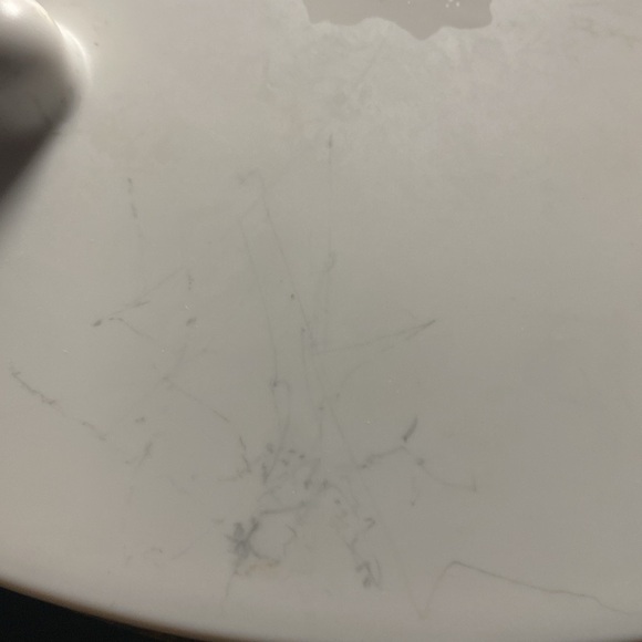 3 American Metalcraft 14" Round Melamine
Serving Board / Charger Faux Olive Wood - Picture 12 of 16